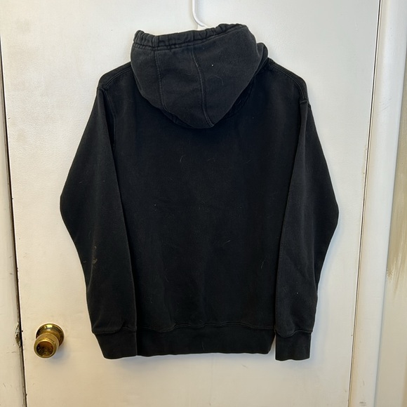 Las Vegas Hooded Sweatshirt Black/Flames Size XS - Picture 4 of 5